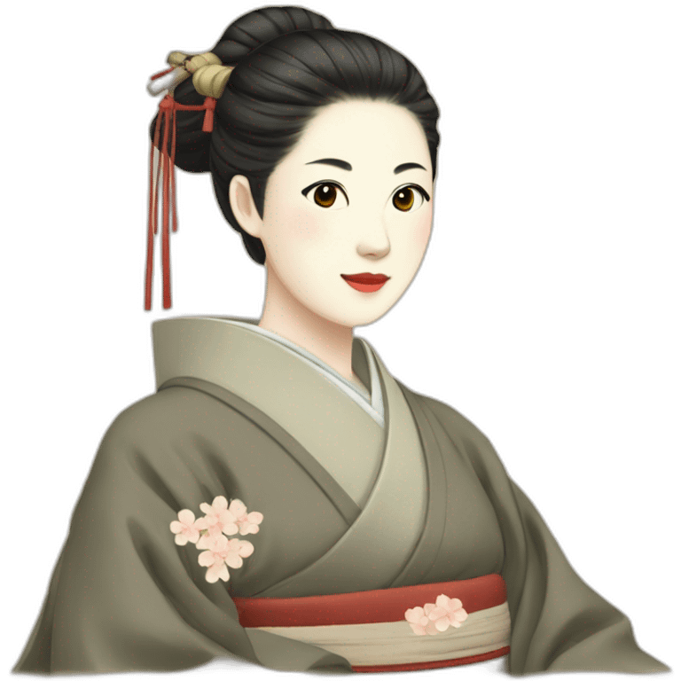 female-scholar-in-the-heian-era emoji