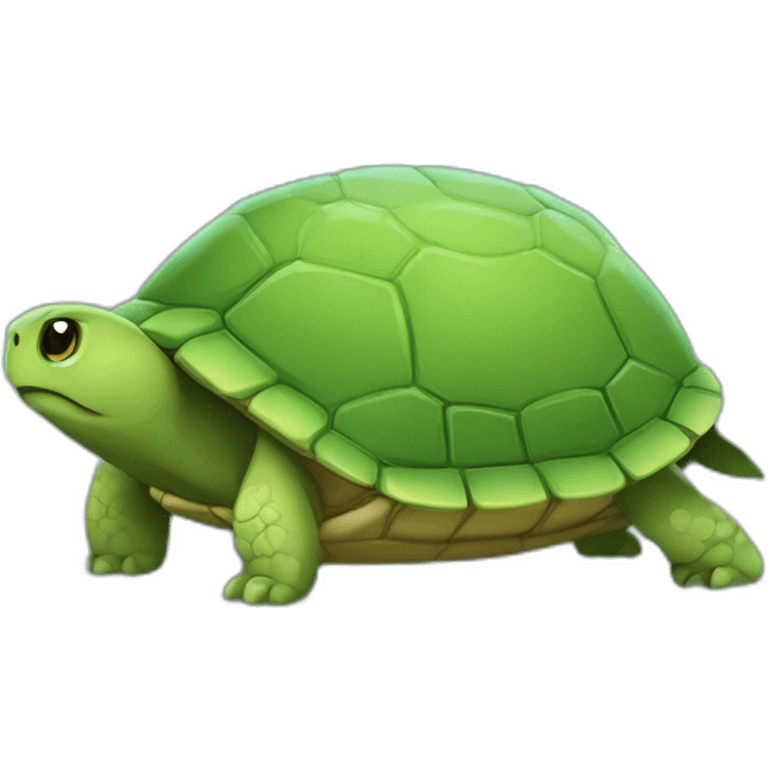 Chat dans une carapace de tortue emoji