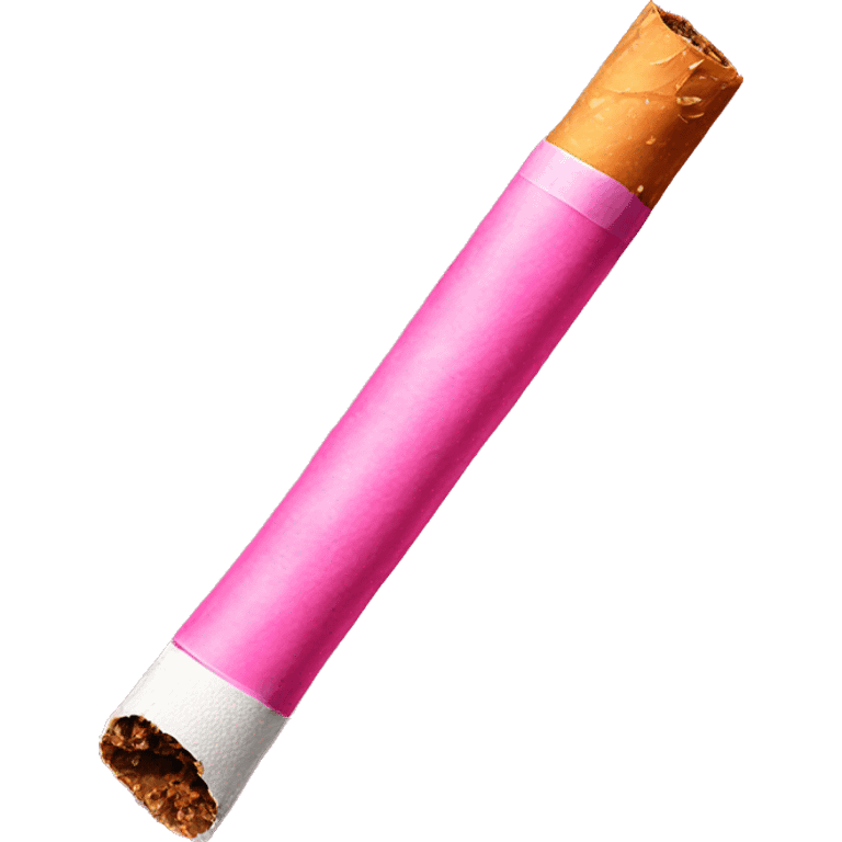 Pink cigarette emoji