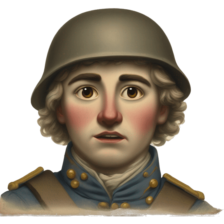 wounded British soldier 19th century emoji