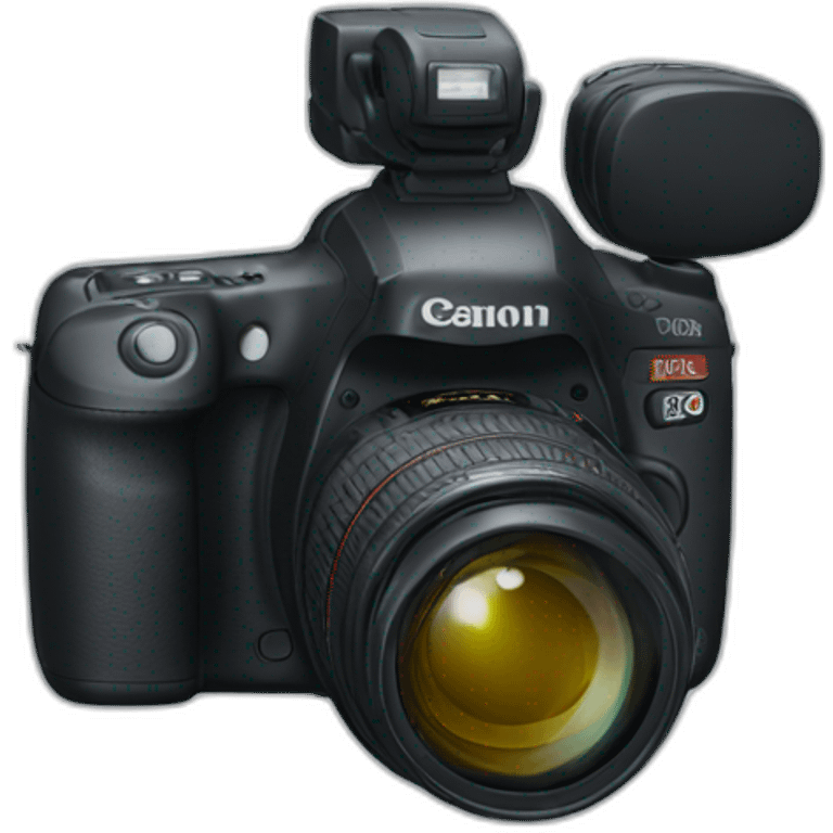 canon camera with 777 as logo emoji