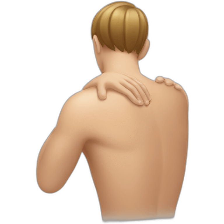 massage shoulder pain emoji