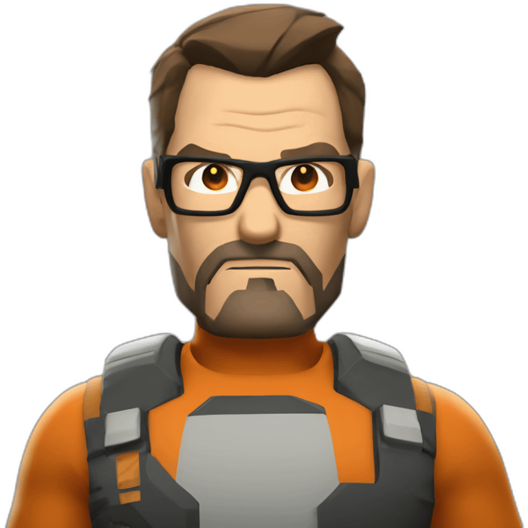 grumpy gordon freeman emoji