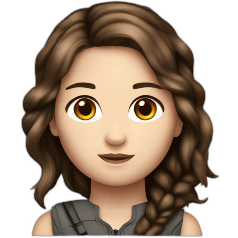 katniss everdeen Hunger Games Jennifer Lawrence emoji