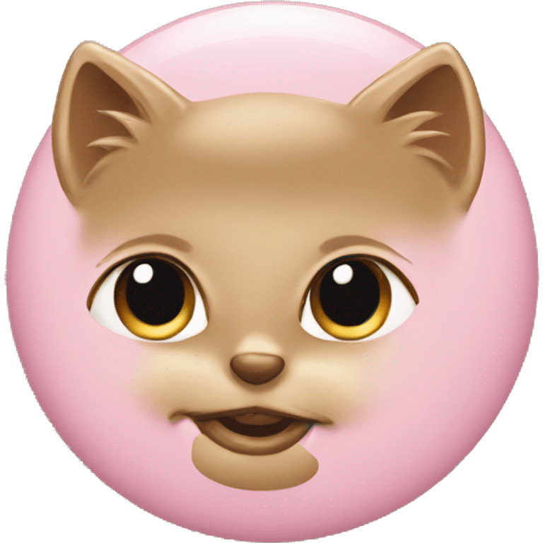 Vintage pink gold  emoji