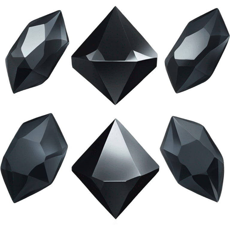 Black diamond emoji