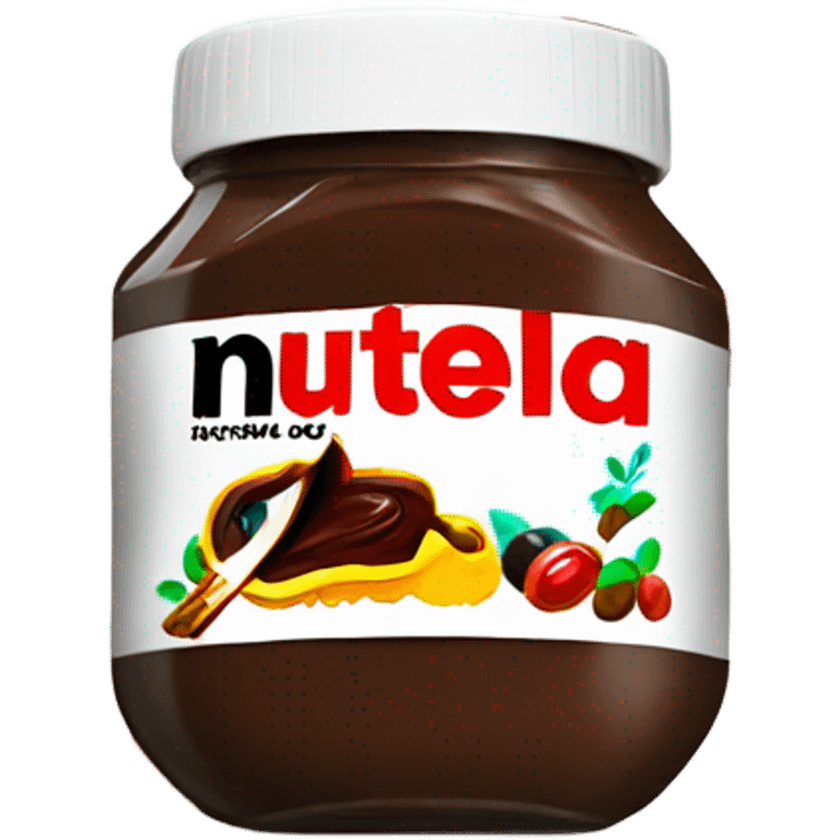 One Nutella jar  emoji