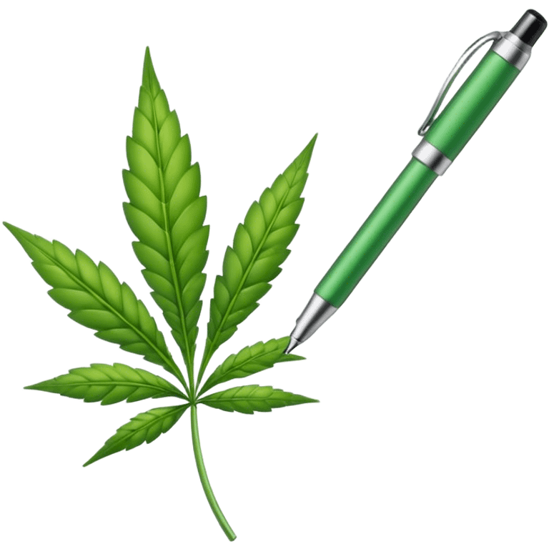 Weed pen emoji