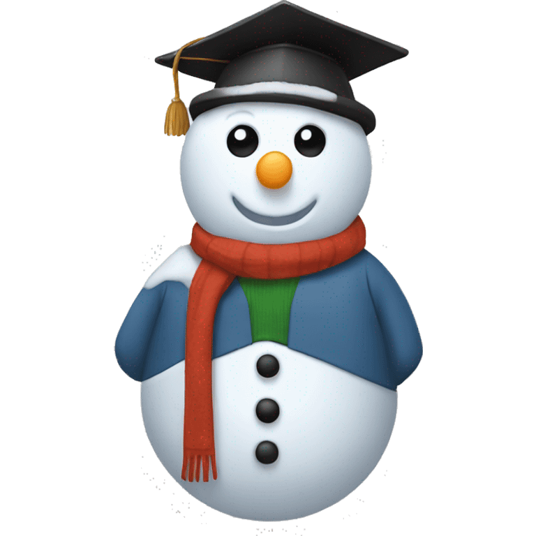 Teacher snowman emoji