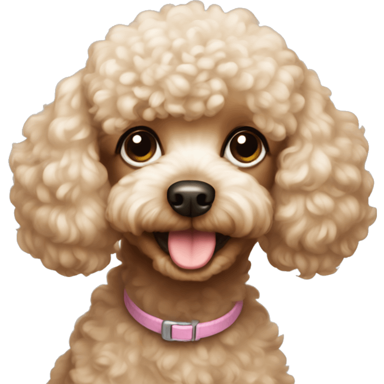 Toy poodle  emoji