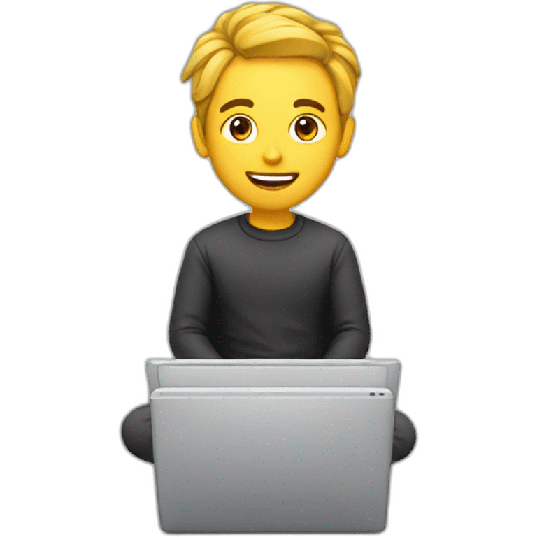 video editor laptop emoji