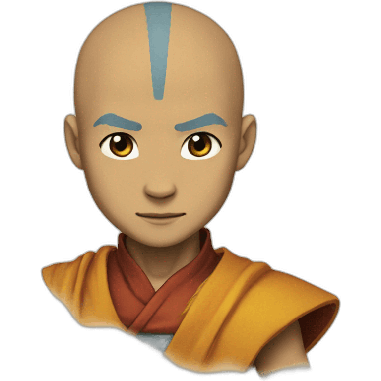 Aang, avatar the last airbender emoji