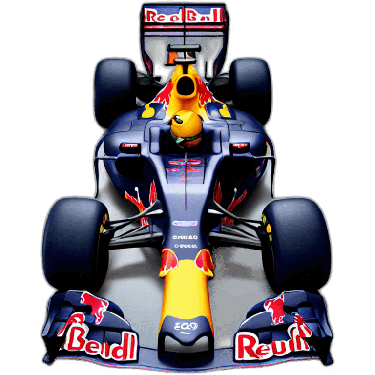 Redbull formula 1 car emoji