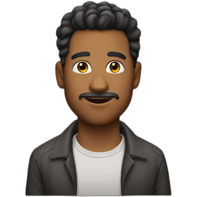 Hombre pelo corto emoji