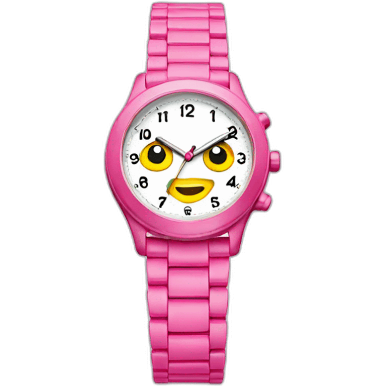 girly watch emoji