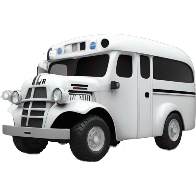 First order storm trooper’s 1949 dodge  power wagon bus  emoji