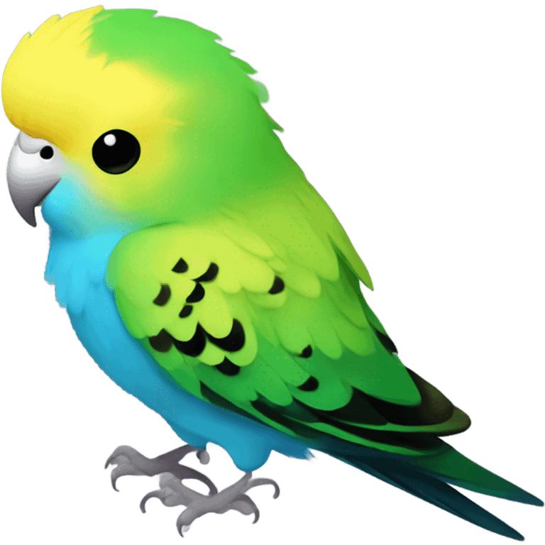 cute little budgie emoji