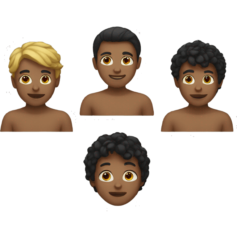 4 boys emoji