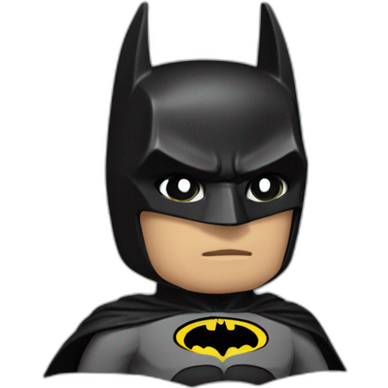 batman en rouge emoji