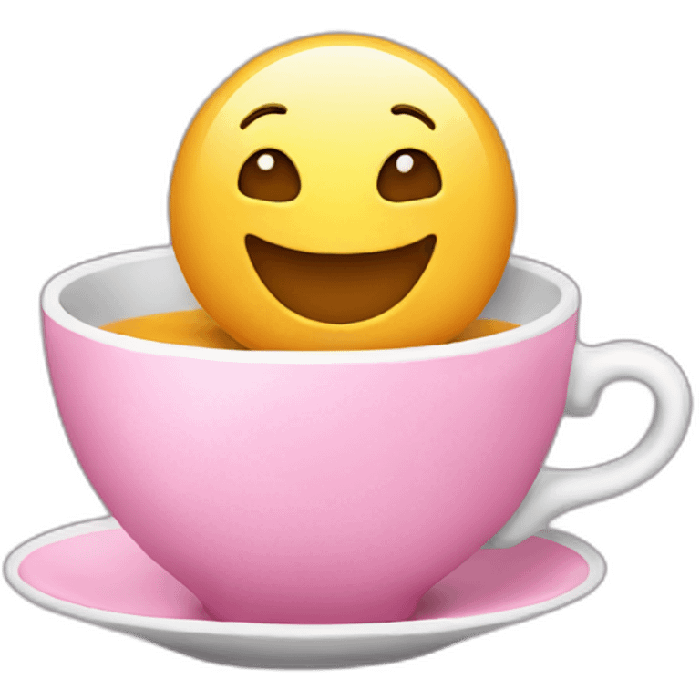 dancing teacup emoji