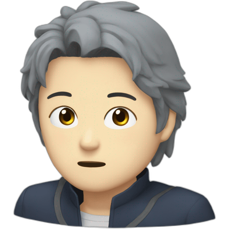 gojo satoru sad emoji