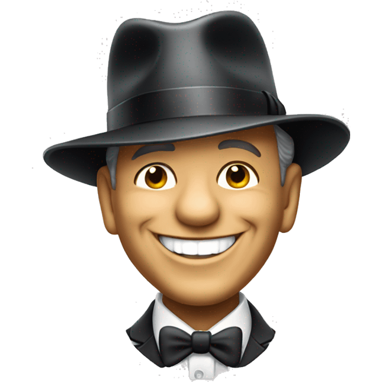 frank sinatra smiling emoji