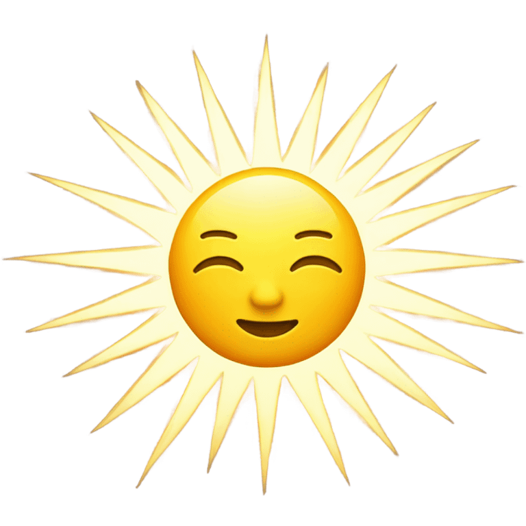 Sun emoji