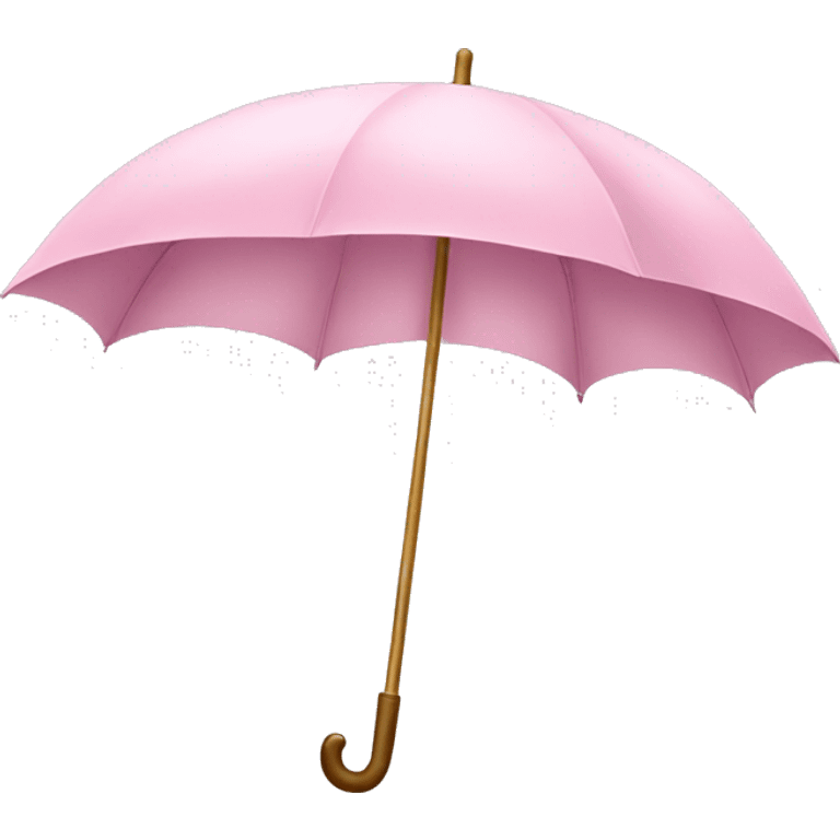 Light pink umbrella unicorn  emoji