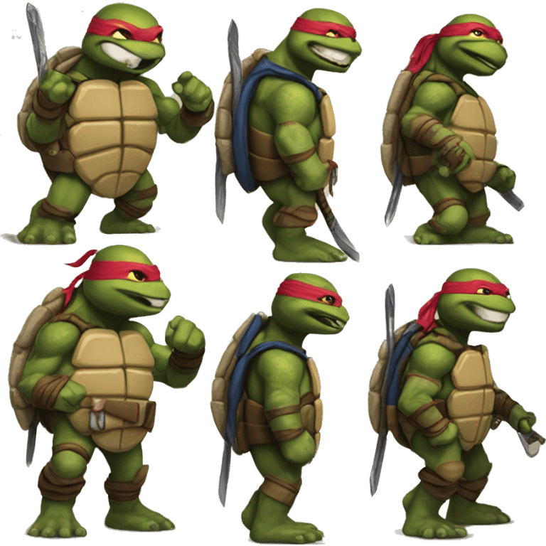 Teenage Mutant Ninja Turtles emoji