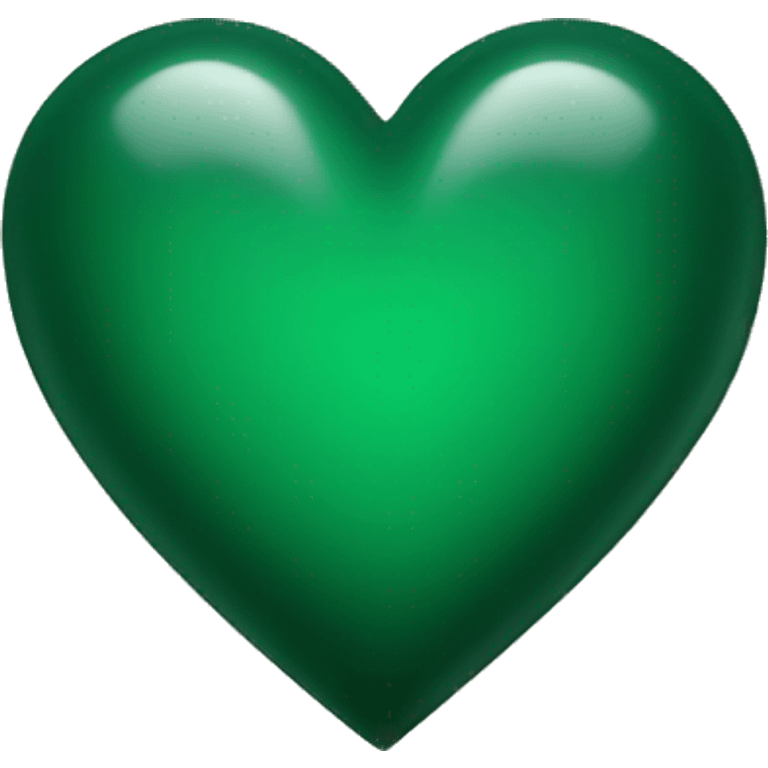 Dark Green Heart  emoji