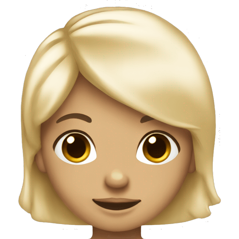 Yorkshire blonde with black hair cute teddy emoji