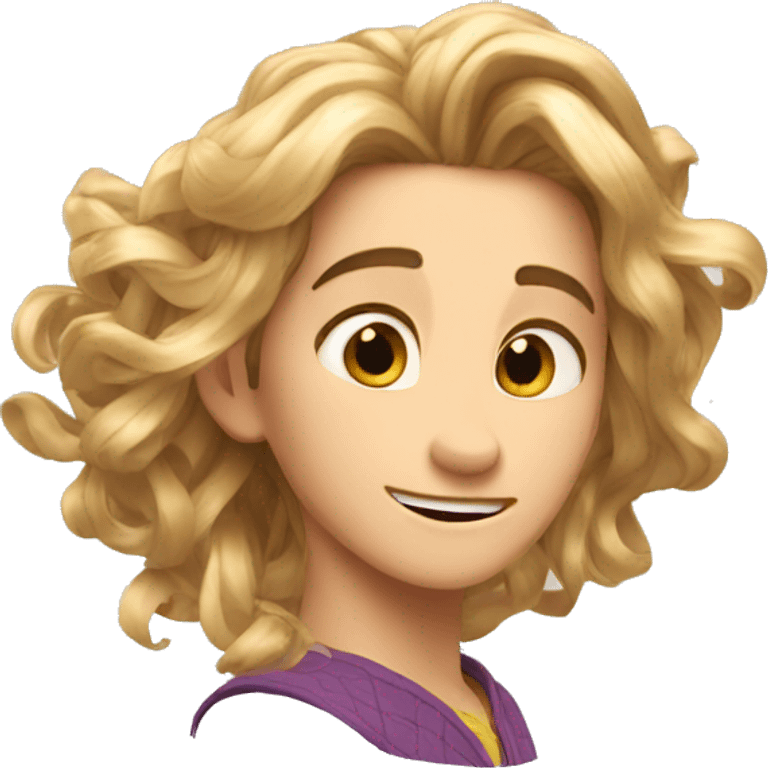 Tangled  emoji