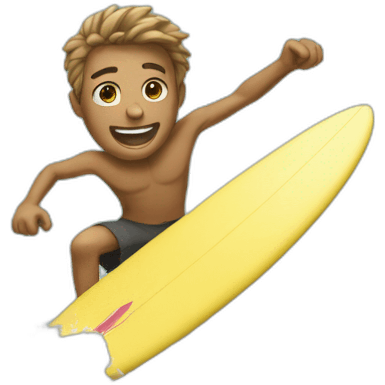 Surfing emoji