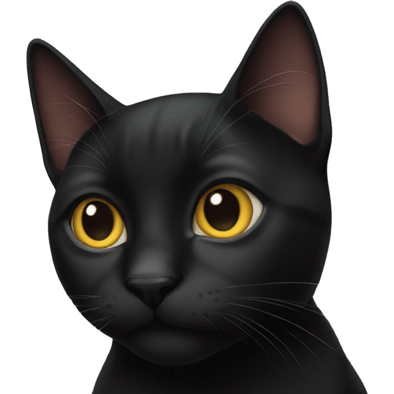 Black cat  emoji