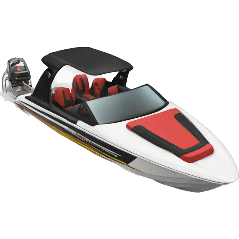 Mastercraft waterski boat emoji