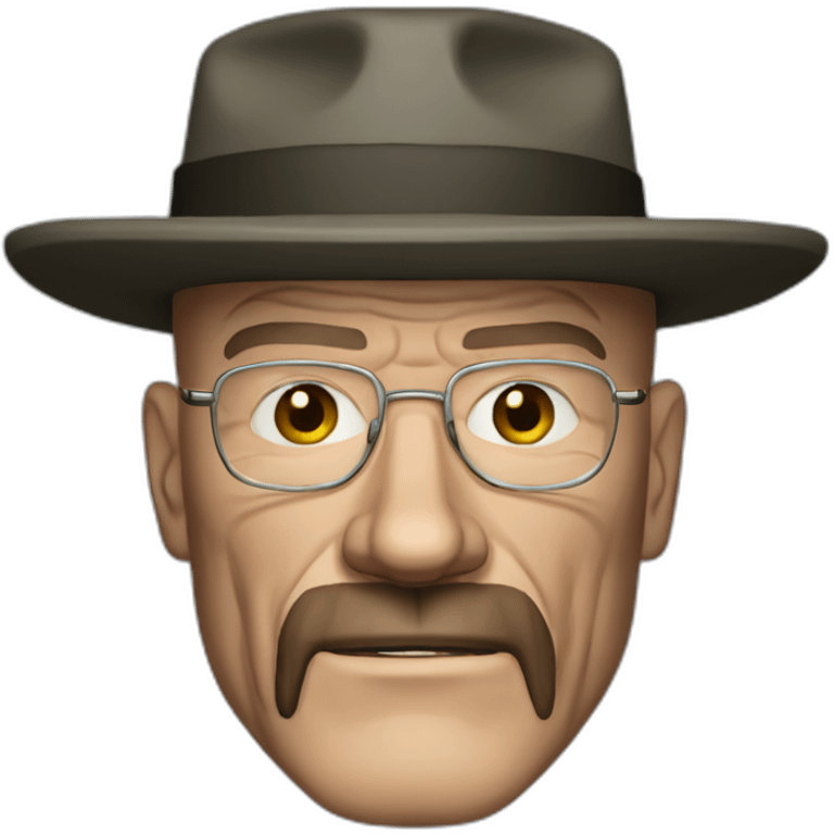 Walter white black skin emoji