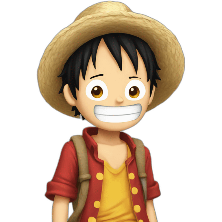 Luffy emoji