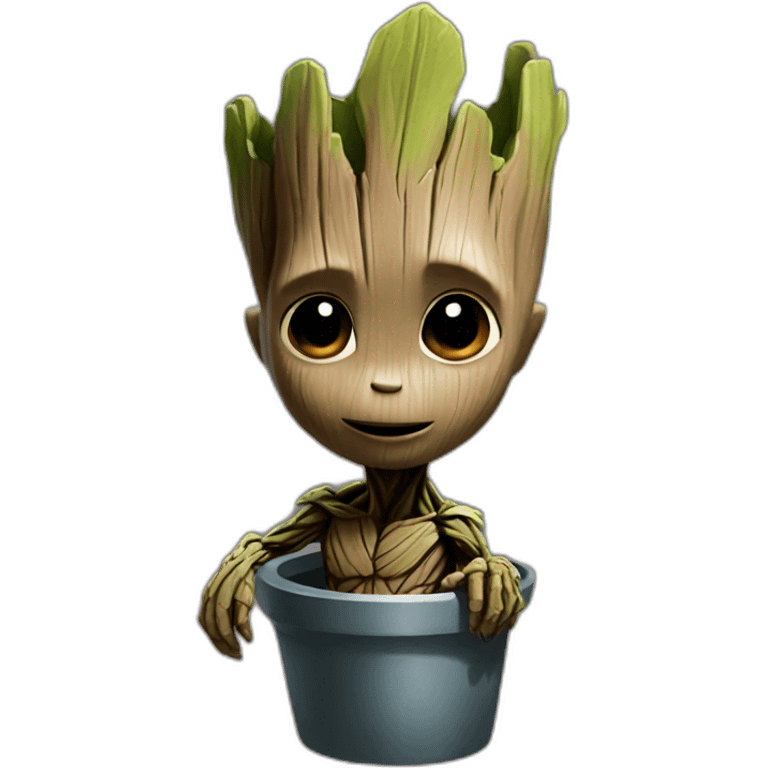 Baby groot emoji