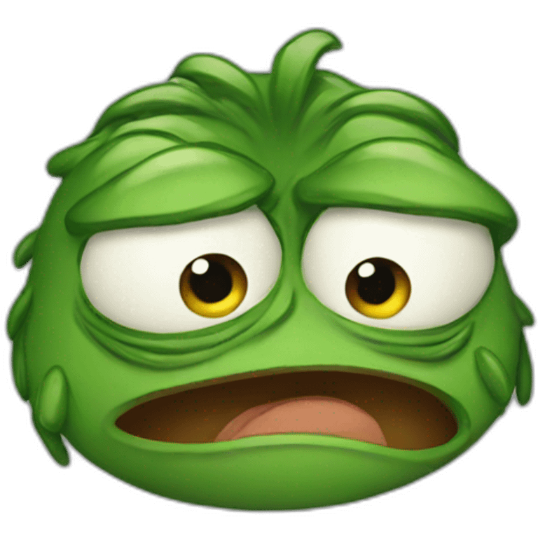 Pepe crying emoji