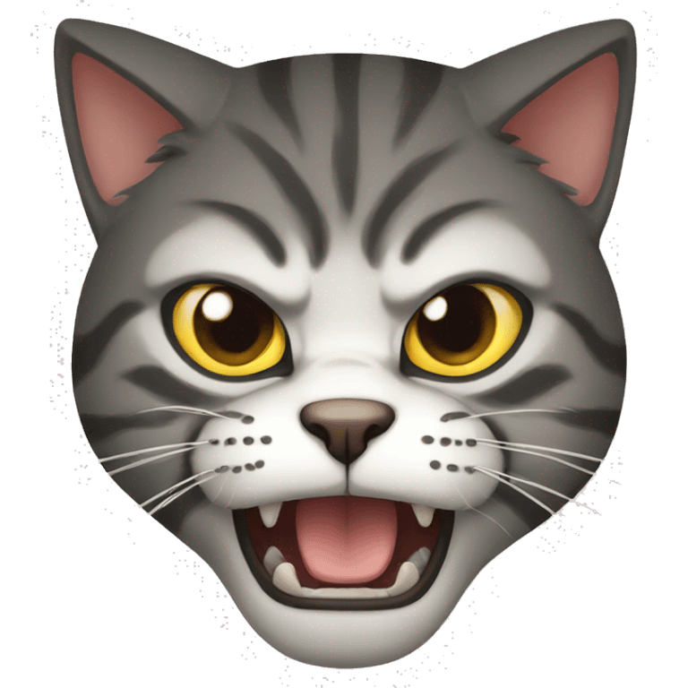 Angry cat emoji