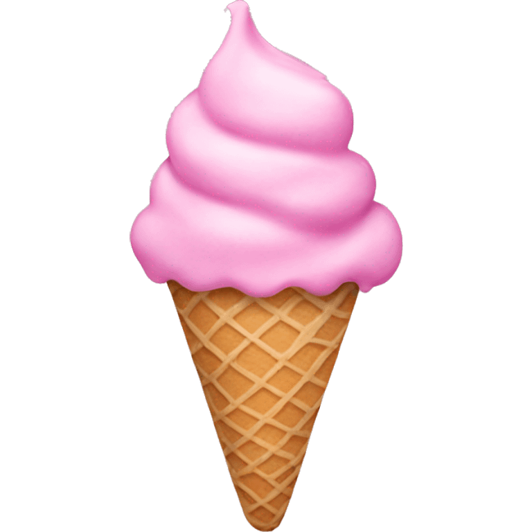 pink icecream emoji