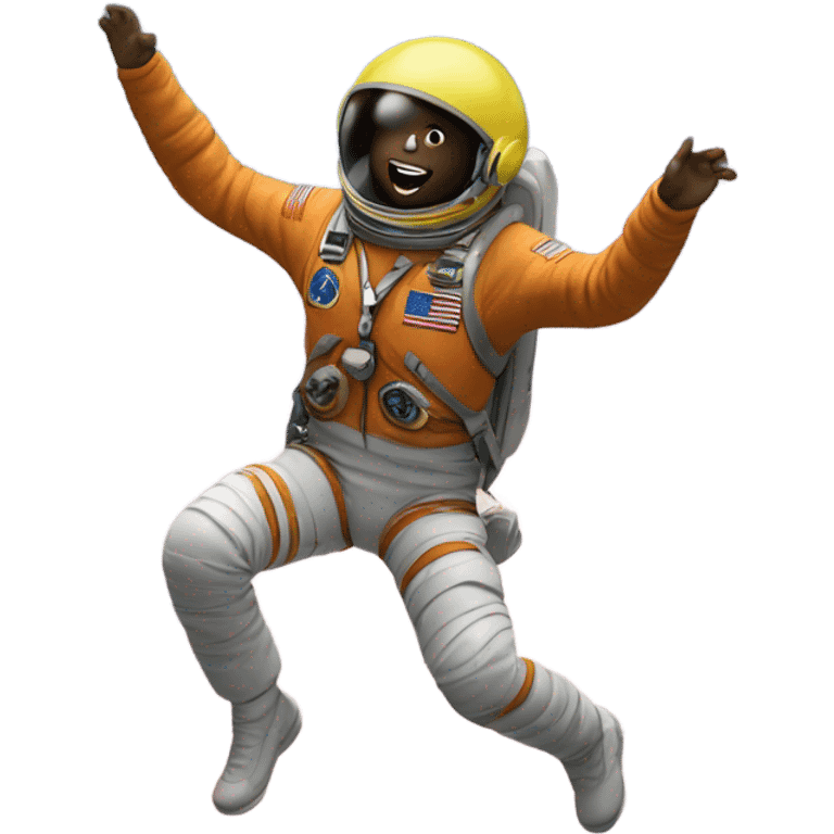 Me jumping into space emoji