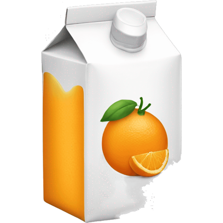 orange juice carton emoji