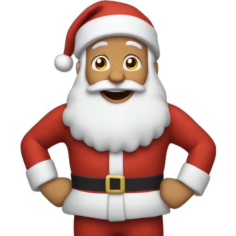 as santa claus emoji