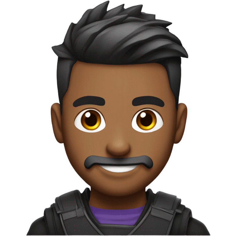 Twitch streamer ninja with a low taper fade emoji