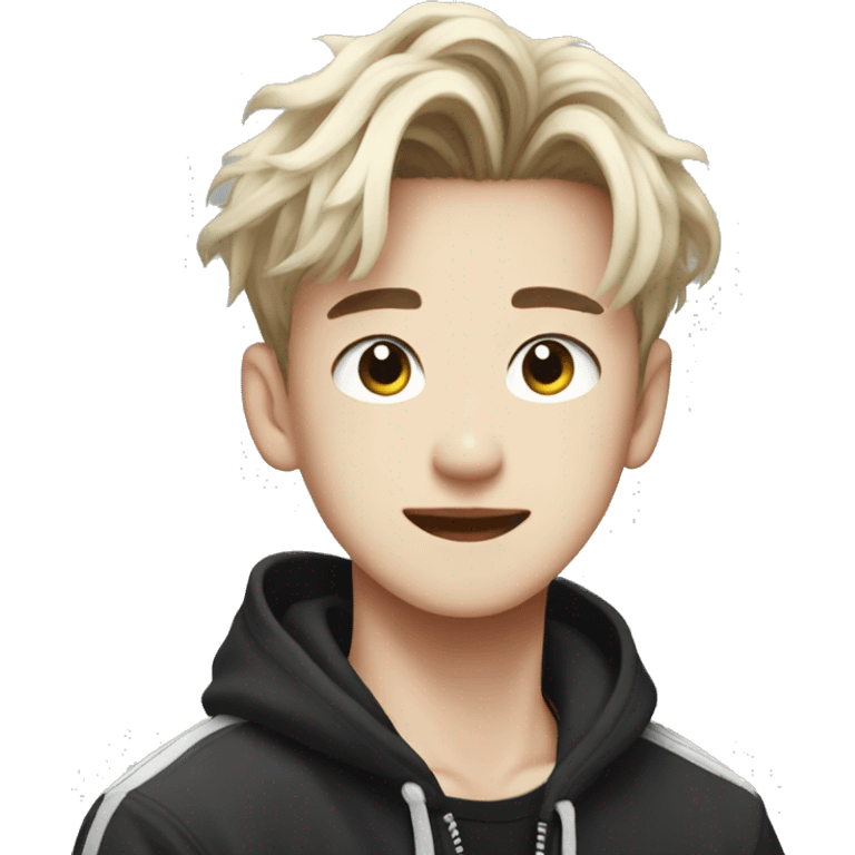 Bangchan from Stray Kids emoji