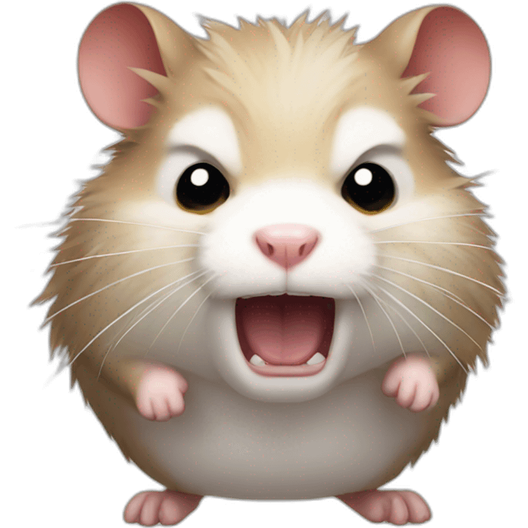 Angry hamster  emoji