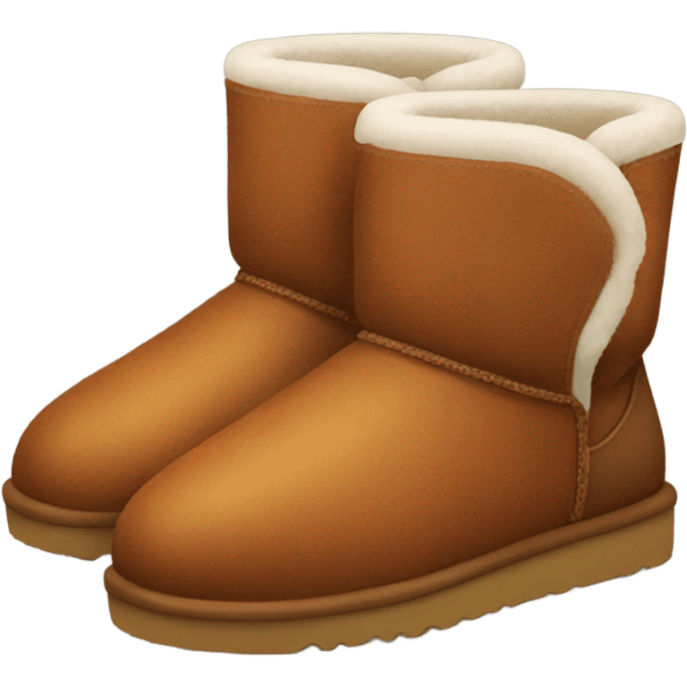 Chestnut uggs emoji