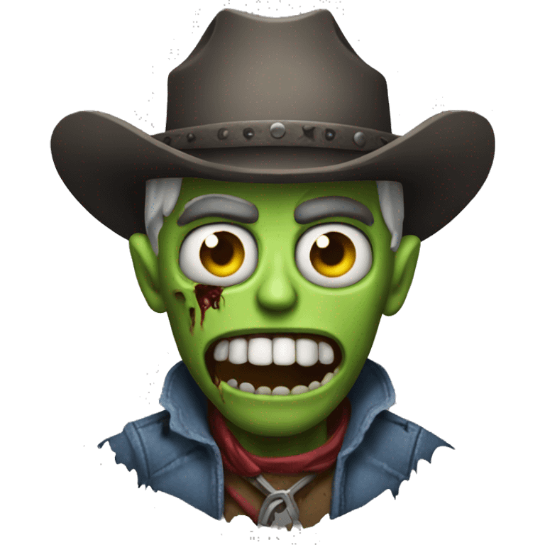 cowboy zombie emoji