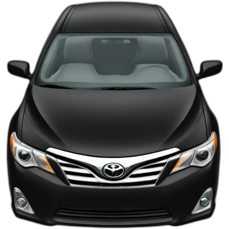 Black Toyota Camry  emoji